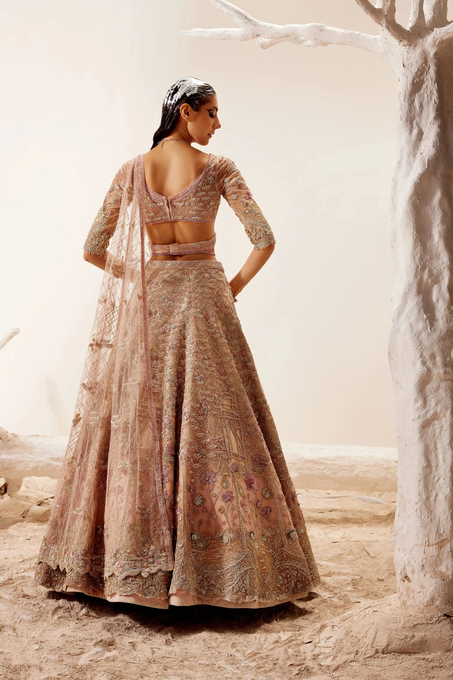 Lotus Lake Lehenga 2 Lotus Lake Lehenga - Image 2