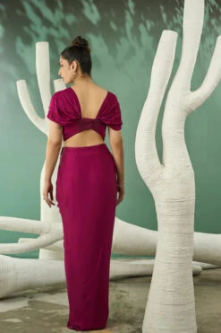 Plum Pink Drape Skirt Set -Lillys Clothing Shop ashnashoot01061final 550x 4e306ff4 9fb2 44c2 bd21 1ddabca9dd6d