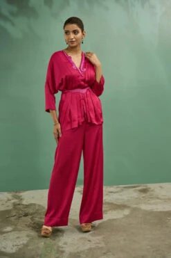 Fuchsia Pink Co-Ord Set