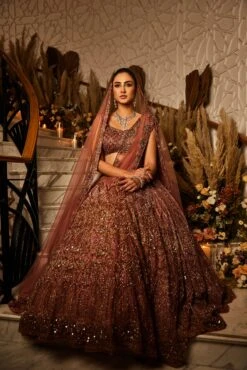 Aurora - Hand Embroidered Lehenga Set -Lillys Clothing Shop aurora 2