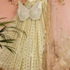 Banana Butti Scallop Lehenga With Ivory Embroidered Blouse And Light Pink Dupatta -Lillys Clothing Shop blushpink1