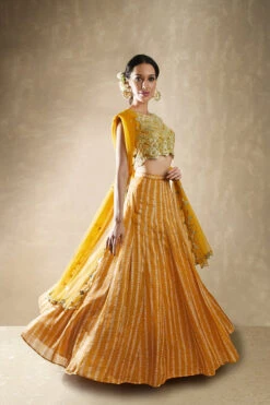 Marigold Lehenga Set