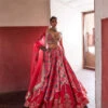 Coral Woven Banarsi Jharoka Lehenga -Lillys Clothing Shop custom resized 0dd97e17 606a 416