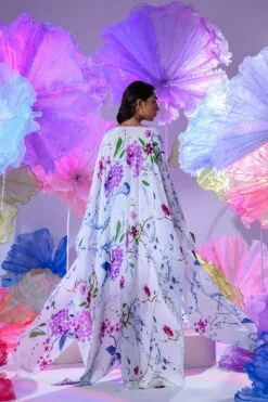 Our Bloom Print Dhoti Skirt Set -Lillys Clothing Shop dhoti set4