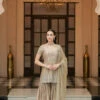 Brown Sharara Set -Lillys Clothing Shop ek3008A