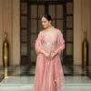 Onion Pink Anarkali Set