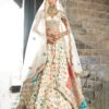 Ivory Kani Embroidered Lehenga -Lillys Clothing Shop evg