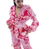 Fuchsia William Morris Printed Co-Ord Set