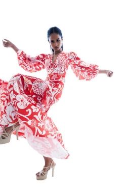 Printed Gathered Maxi Dress -Lillys Clothing Shop f43d79 d0b5d93699dc420a8fa5f9ba6d5661c8 mv2