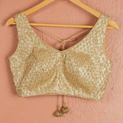Gold Sharara With Sequin Blouse -Lillys Clothing Shop goldsharara2