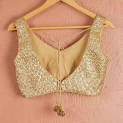 Gold Sharara With Sequin Blouse -Lillys Clothing Shop goldsharara3
