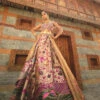 Rose Gold Zari Woven Paithani Lehenga -Lillys Clothing Shop image 1199bbf8 6758 44fe b5ef d73963df29e0