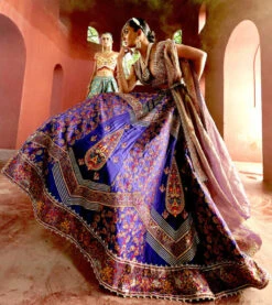 Purple Kani Embroidered Lehenga -Lillys Clothing Shop image 4f7be7d8 122c 41d9 b422 1a4bfd6707ee