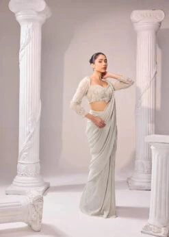 All The Stars Saree 16 All The Stars Saree -Lillys Clothing Shop jade4431