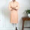 Tropical Peach Kurta Set -Lillys Clothing Shop k20493 1 jpg