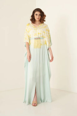 Aqua Green Kaftaan