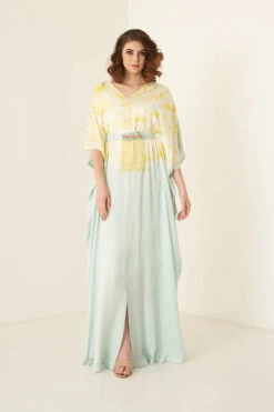 Aqua Green Kaftaan