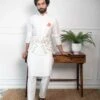 Vivid Floral Nehru Jacket Set -Lillys Clothing Shop nj20531 1 jpg