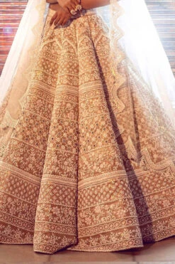 White Raw Silk Embroidered Lehenga Set -Lillys Clothing Shop ra024 1806 3 0981467001624265651