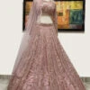 Pink Chroma Embroidered Lehenga Set -Lillys Clothing Shop rk041 0505 0355929001651764643