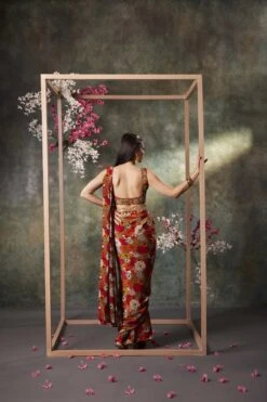 Orange Printed Choli And Pre Draped Saree Set With Embroidery 7 Orange Printed Choli And Pre Draped Saree Set With Embroidery -Lillys Clothing Shop rn image picker lib temp 6200adde d52e 4d4f a5a3 ab8dd309ec3d