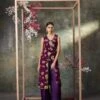 Purple Printed Overlap Kurta And Pants Set With Embroidery -Lillys Clothing Shop rn image picker lib temp 6abc89d6 d5ff 415c b85c 5d55ac704c6b