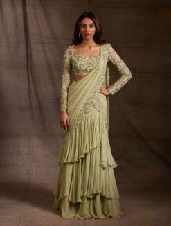 Olivia - Pre Draped Sare