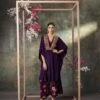 Purple Kaftan Kurta And Printed Pants Set With Embroidery -Lillys Clothing Shop rn image picker lib temp 9e1f8a4b 90bc 4cec 823f 0f35accdcfec