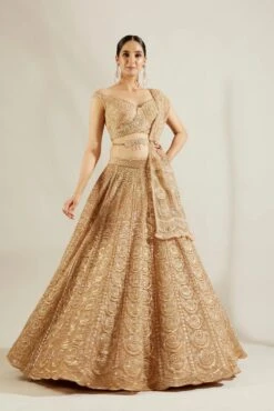 Tuscany Gold Mandala Lehenga -Lillys Clothing Shop st feb. 2021 ADAARA COUTURE 8688