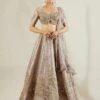 Abalone Grey Gold Floral Lehenga -Lillys Clothing Shop st feb. 2021 ADAARA COUTURE 8859