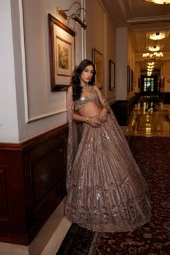 Allora - Hand Embroidered Lehenga Set -Lillys Clothing Shop surabhichopra 09 05 2325232