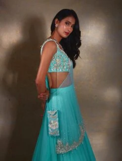 Ania Bright Turquoise Blue Phone Cover