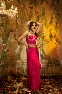 KUMUD Draped Skirt -Lillys Clothing Shop website 02 700x 695fd748 10cf 42dd b6a6 2328a45488d8